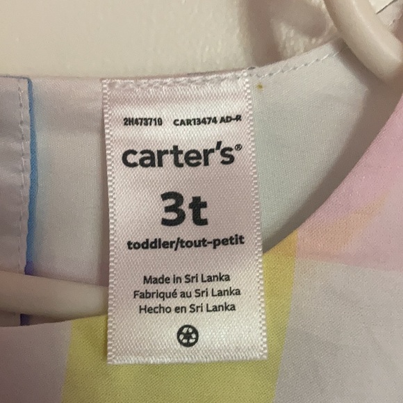 Toddler girl’s gingham dress - Picture 3 of 3